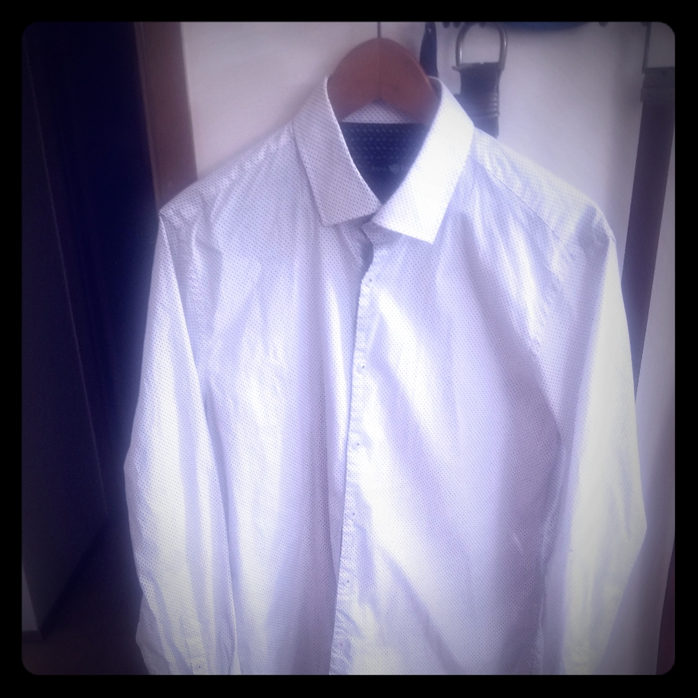 Stone rose dress shirt